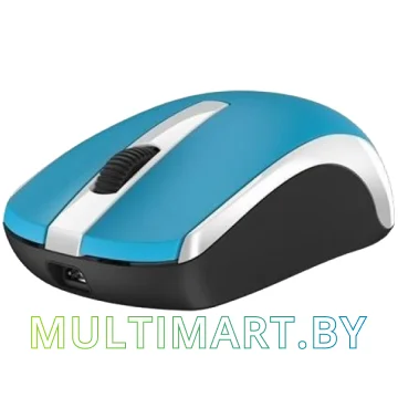 Мышь Genius ECO-8100 (голубой) картинка 2